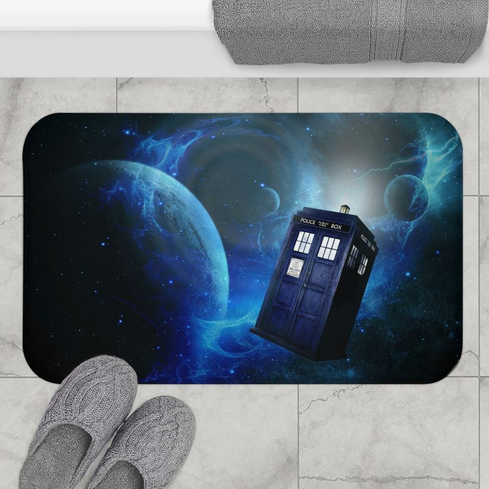 Dr. Who TARDIS Bath Mat