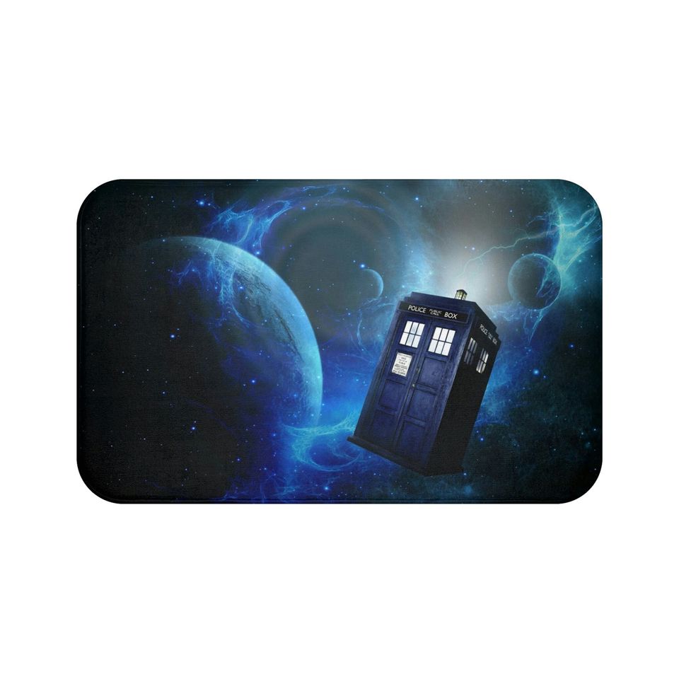 Dr. Who TARDIS Bath Mat
