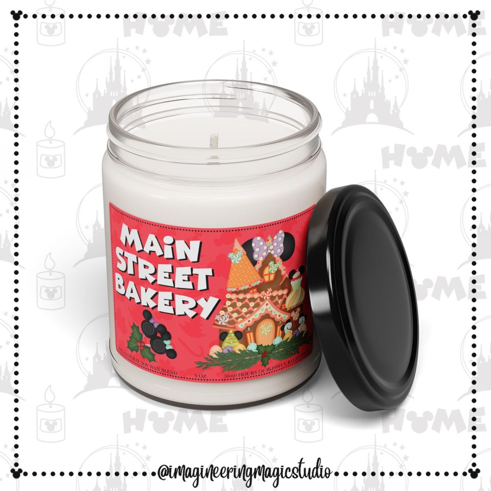 MAIN STREET BAKERY Scented Candles | Christmas Gift | Christmas Decor | Xmas Holiday
