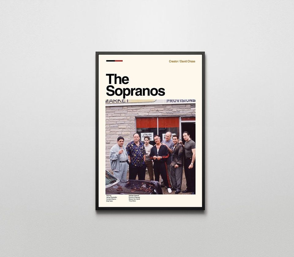 The Sopranos Poster - The Sopranos Movie Poster