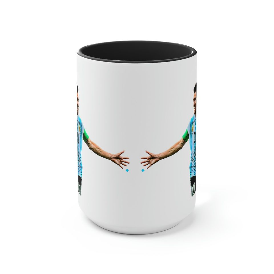 Messi- Argentina - Two-Tone Coffee Mugs