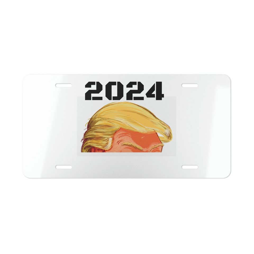 Donald Trump 2024 License Plate | Car Accessories