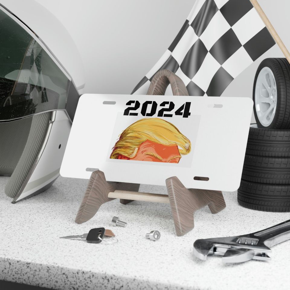 Donald Trump 2024 License Plate | Car Accessories