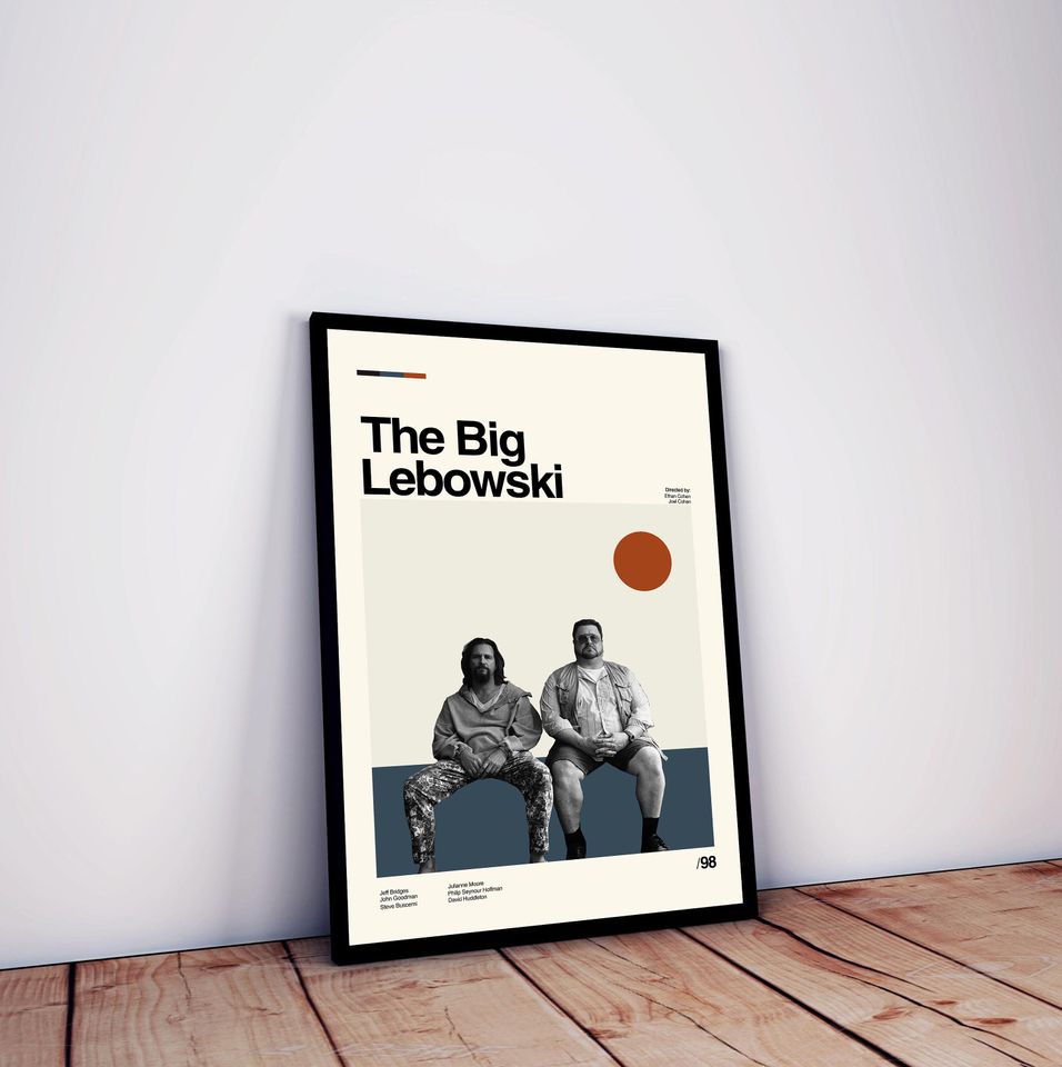 The Big Lebowski Poster - Coen Brothers - Movie Poster
