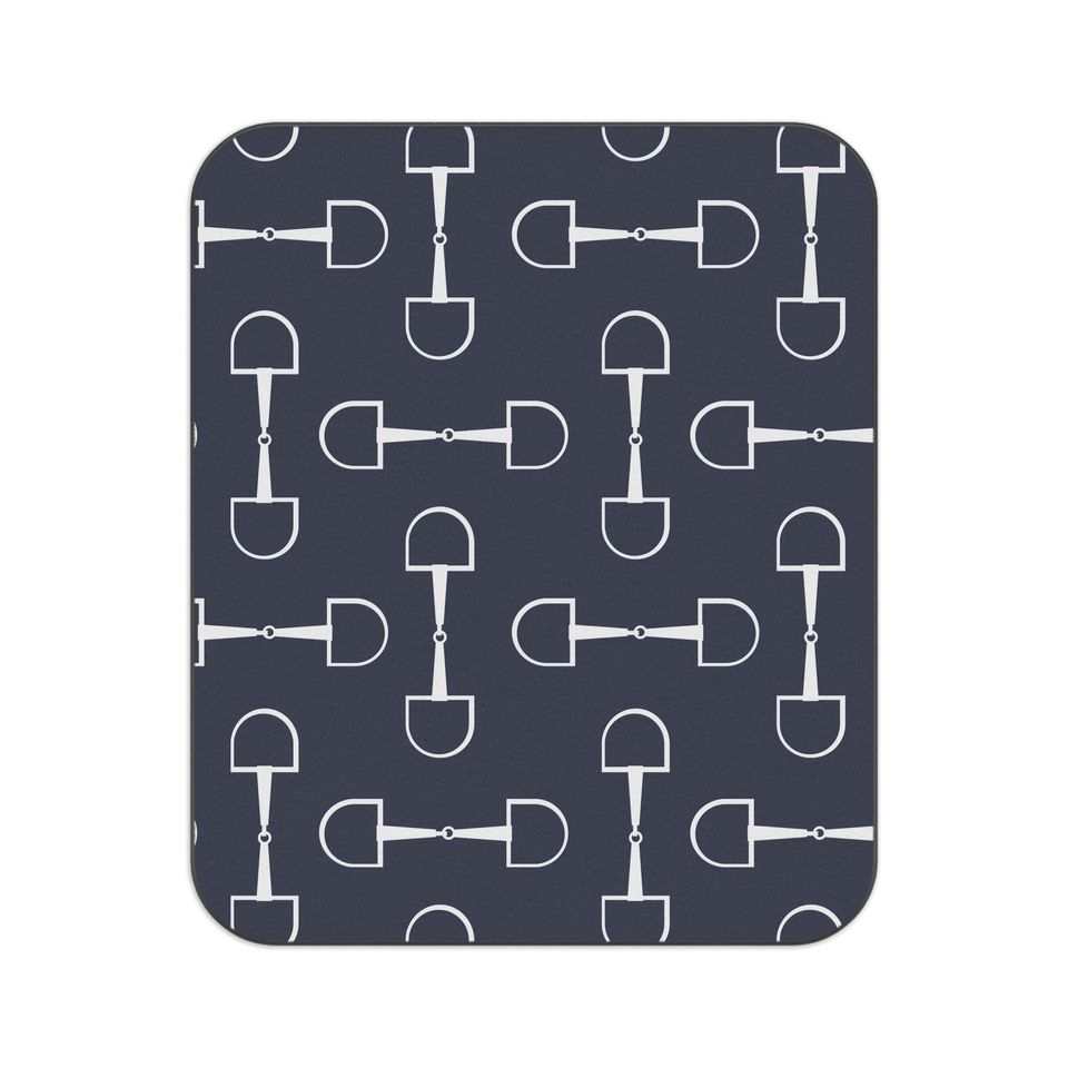 Horse Snaffle Bit Picnic Blanket, Equestrian Living