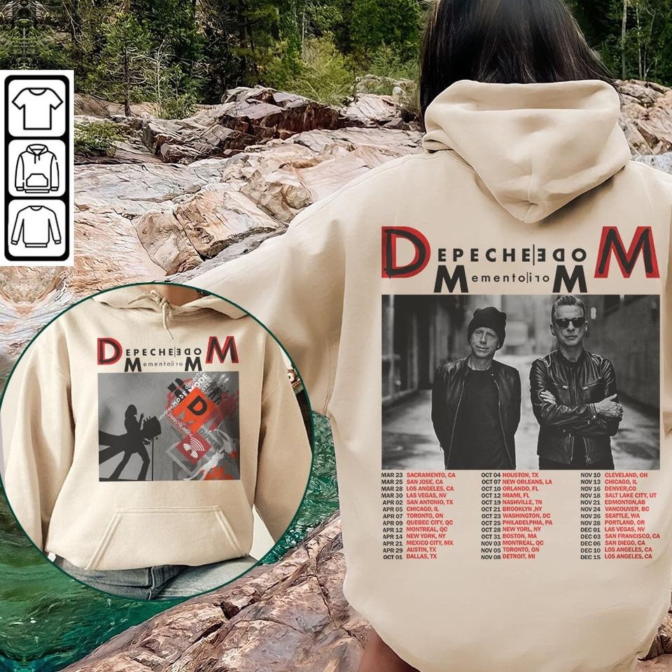 2023 Depeche Mode Memento Mori World Tour T-Shirt