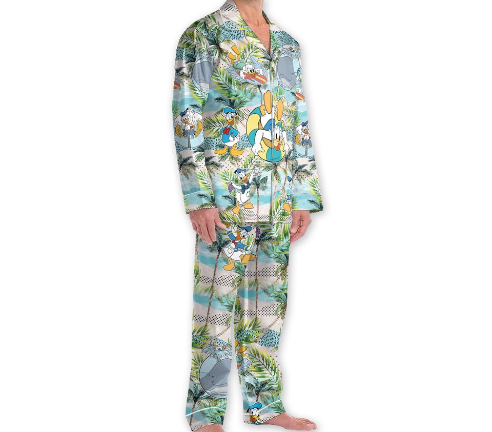 Disneyland Donald Duck Pajamas, Aloha Donald Duck Pajamas Sets