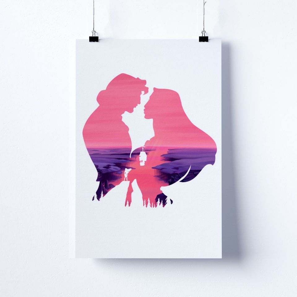 Disney Pocahontas Animated Movie Poster