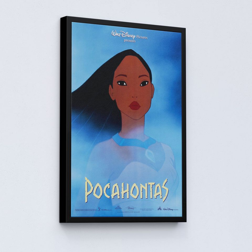 Disney Pocahontas Animated Movie Poster