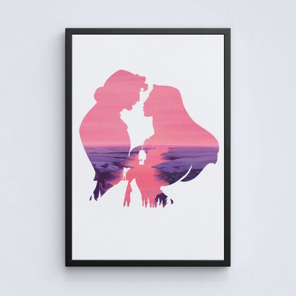 Disney Pocahontas Animated Movie Poster