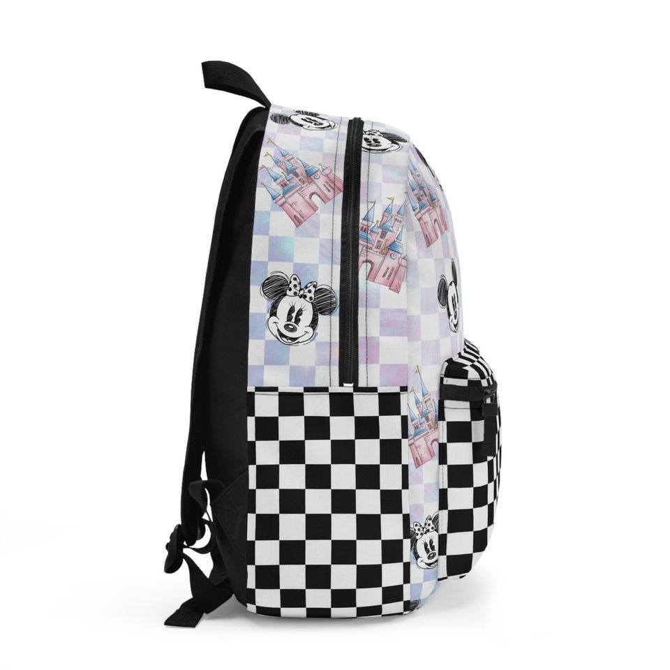 Theme Park Backpack - Checkered Magic Kingdom Mouse Backpack