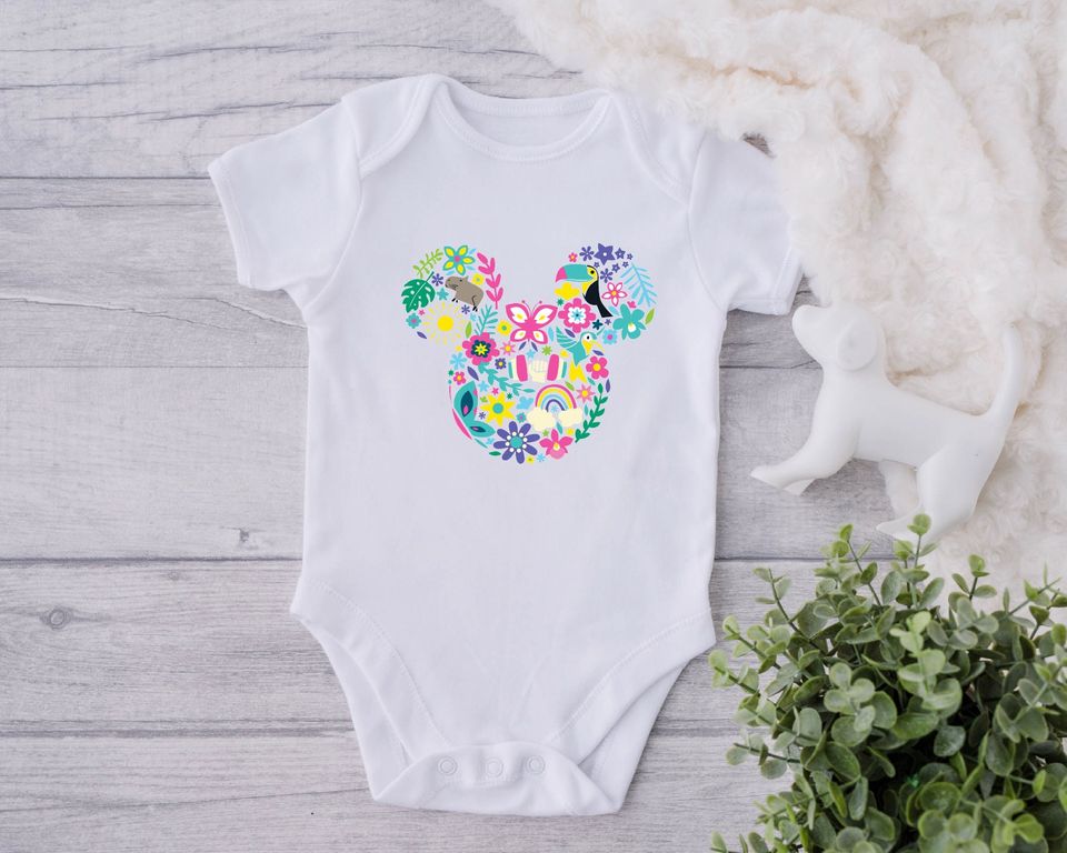 Disney Encanto Mickey Ears Baby Onesie