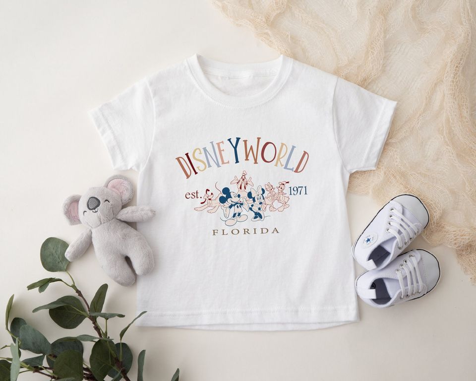 Retro Disneyworld Onesie, Florida Toddler Shirt