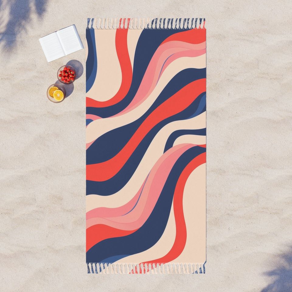 Boho Beach Towel / Pool Towel / Summer Vacation Gift