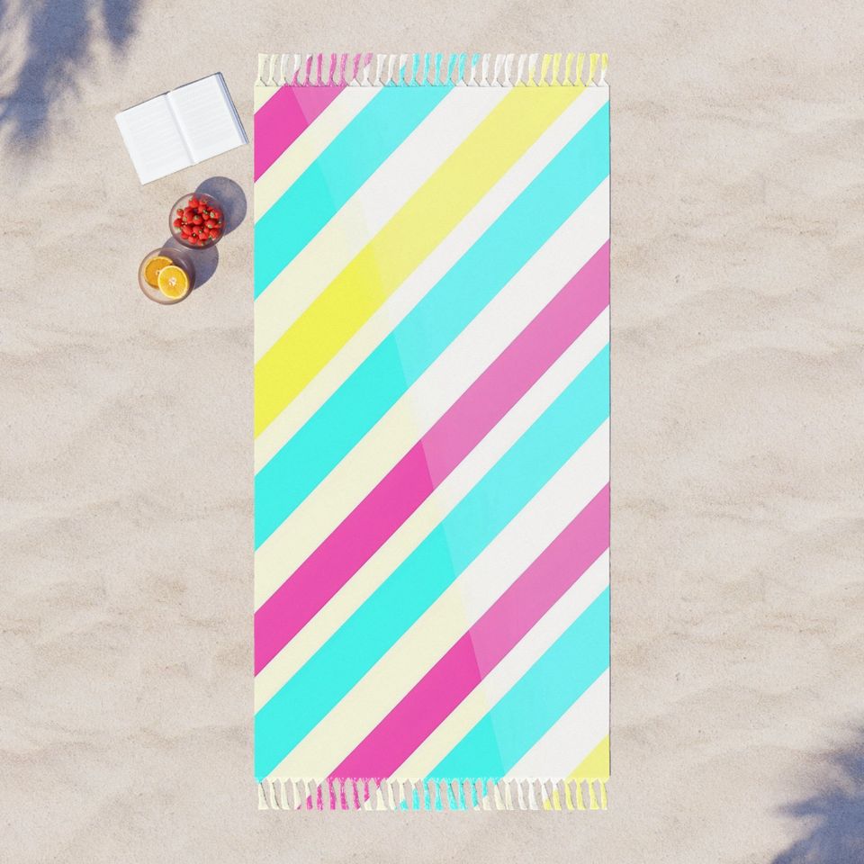 Boho Beach Towel / Pool Towel / Summer Vacation Gift