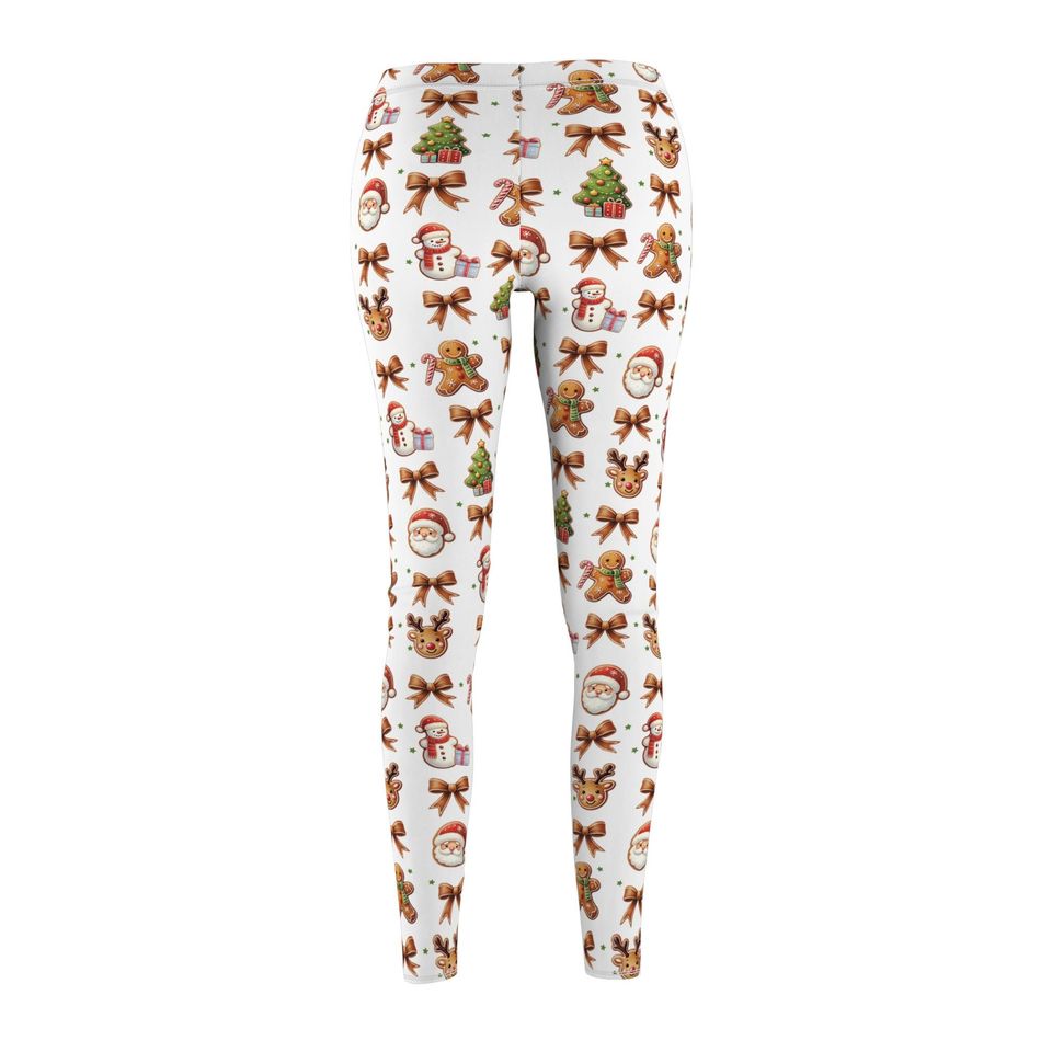 Gingerbread Christmas Cookie Leggings