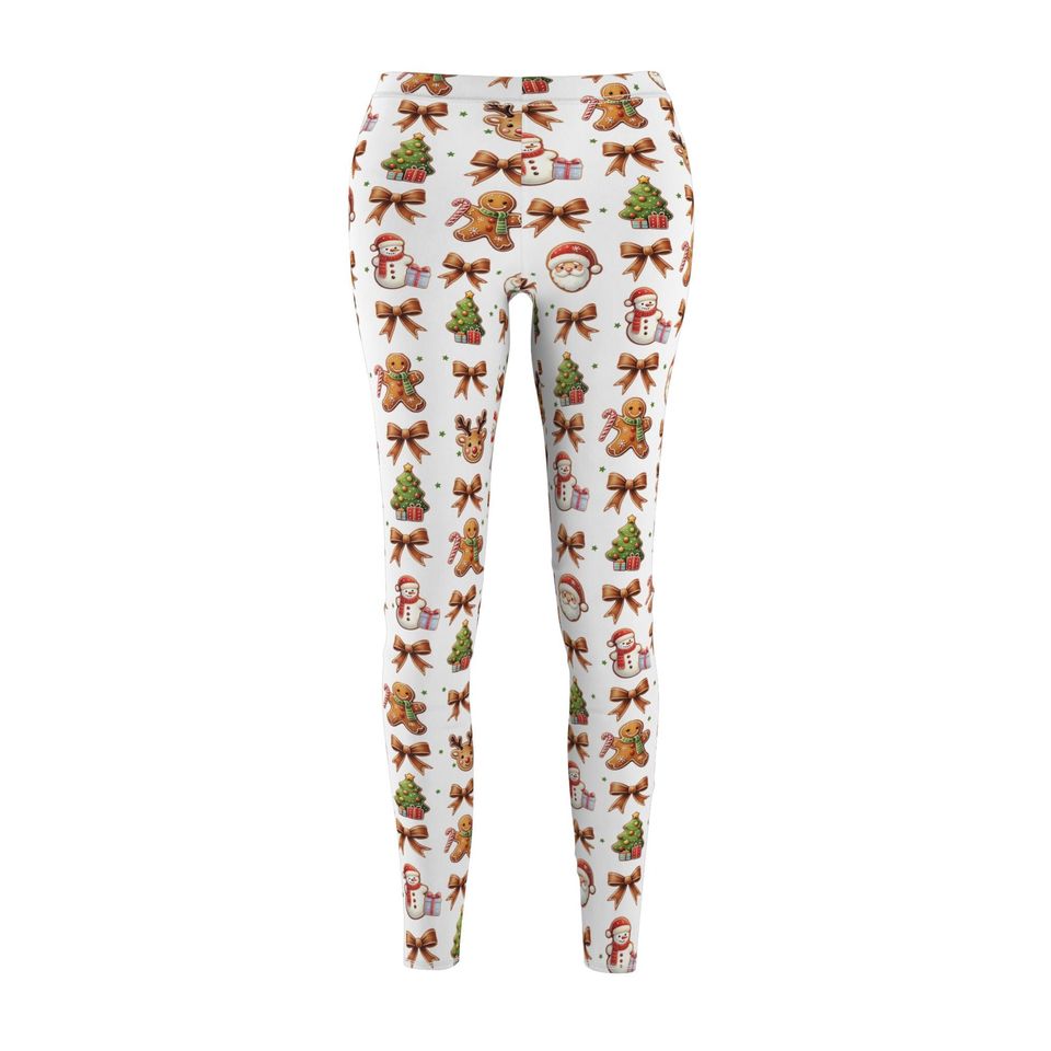 Gingerbread Christmas Cookie Leggings