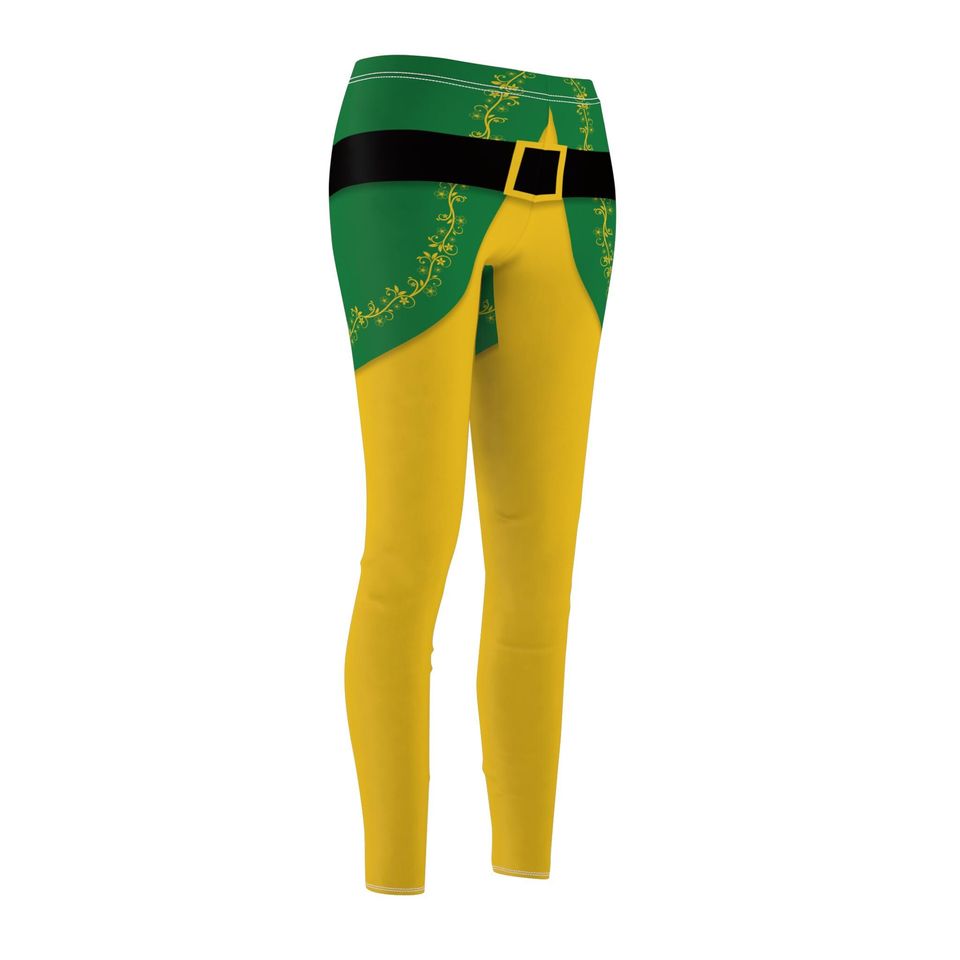 Elf Costume Leggings: Holiday Party Outfit