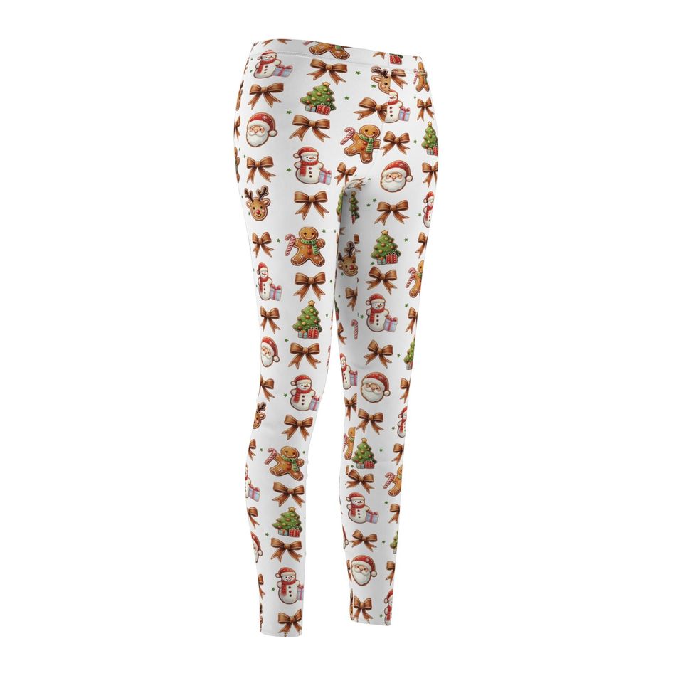 Gingerbread Christmas Cookie Leggings