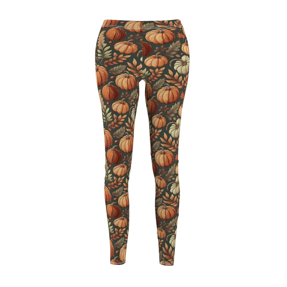 Thanksgiving Pumpkin Women's Leggings