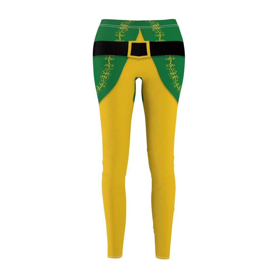 Elf Costume Leggings: Holiday Party Outfit