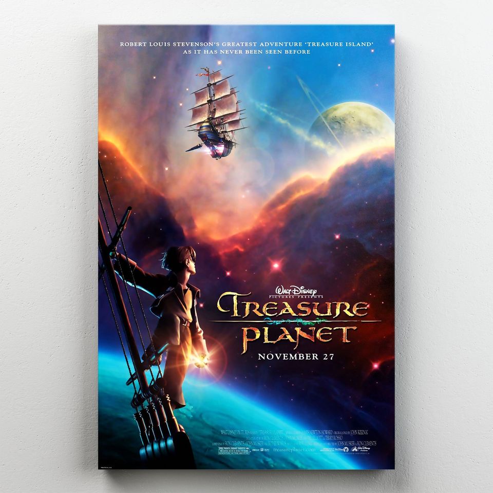 Disney Treasure Planet Premium Matte Vertical Poster
