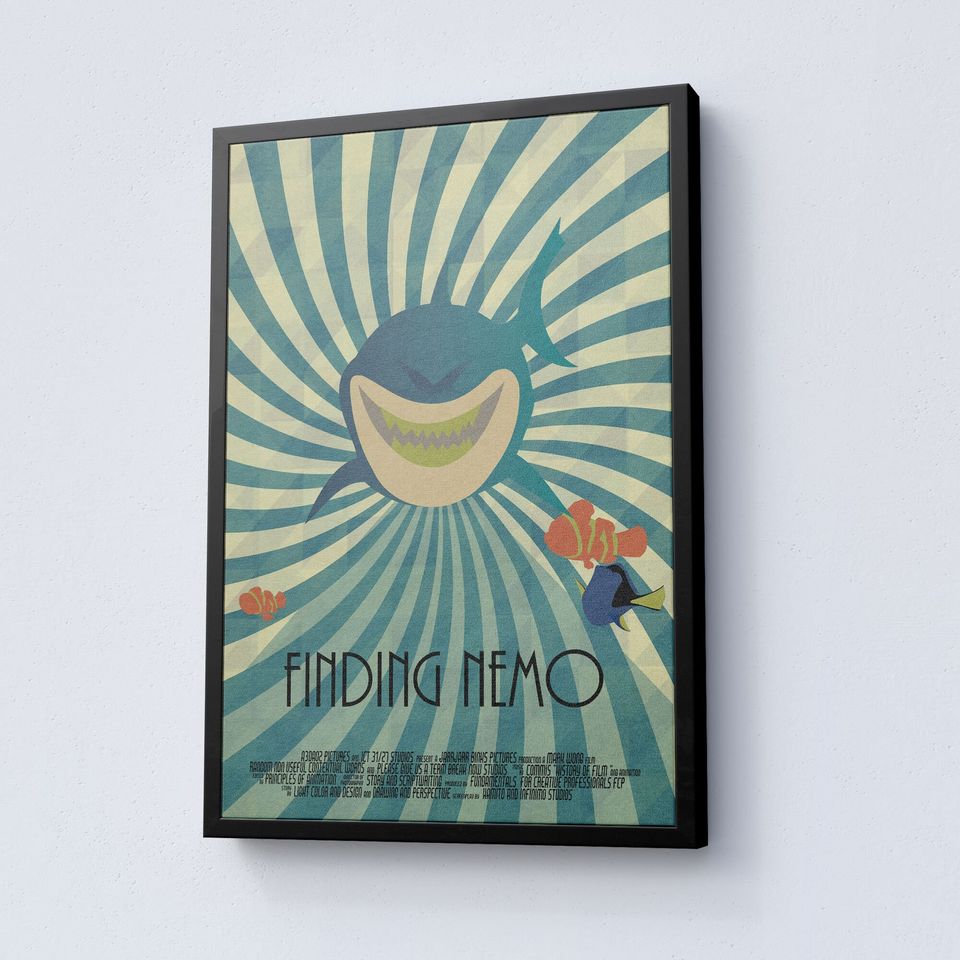 Disney Finding Nemo Animated Premium Matte Vertical Poster