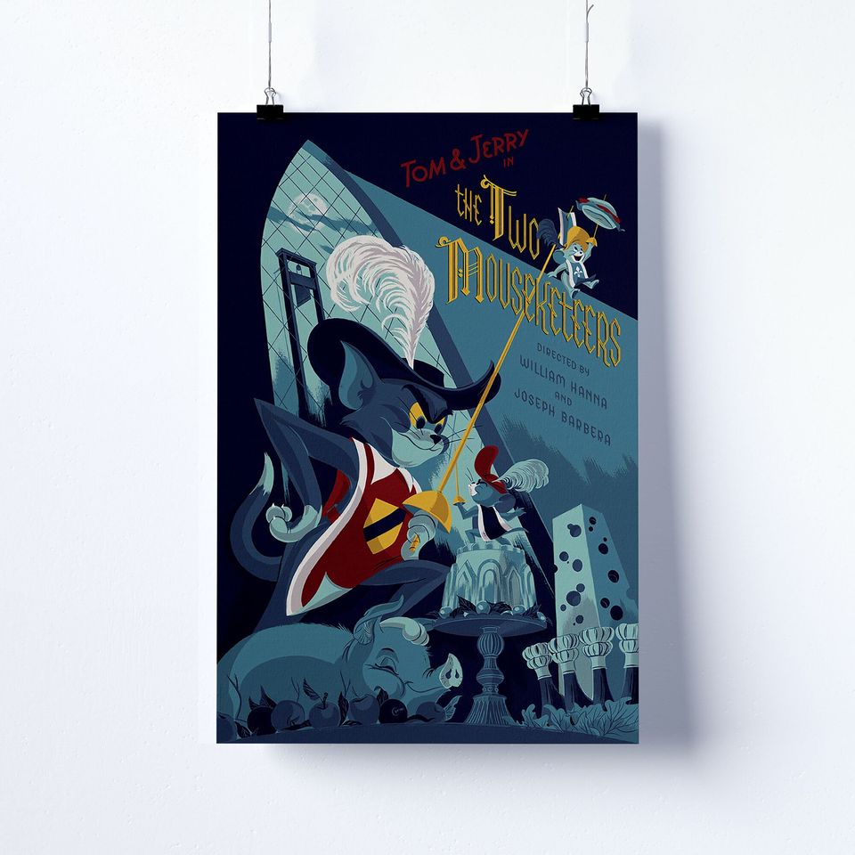 Disney Tom and Jerry Poster
