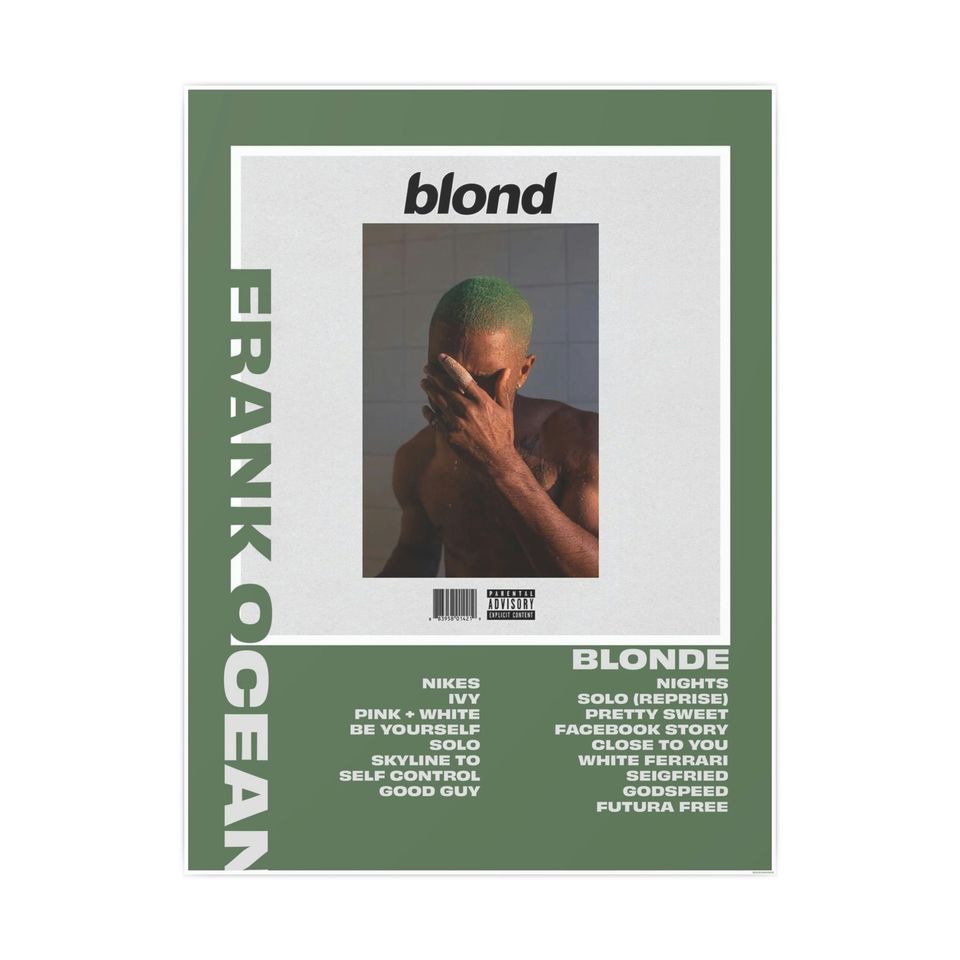 Frank ocean, Blond Poster