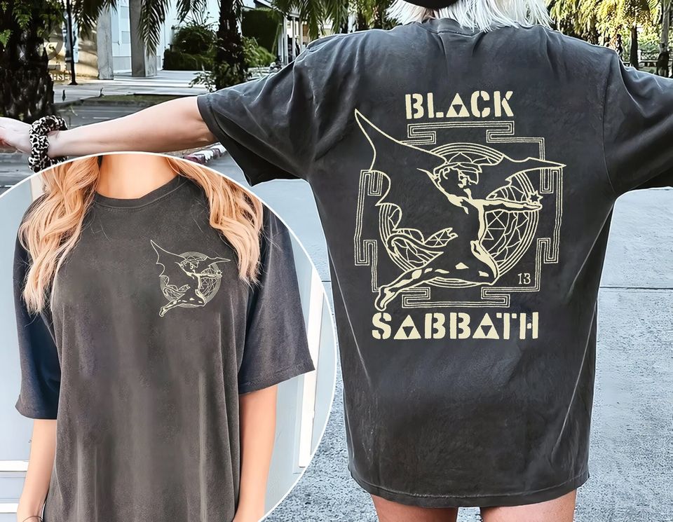Black Sabbath Band T-Shirt, Gift for Fans