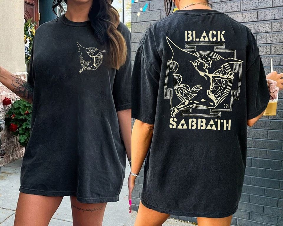 Black Sabbath Band T-Shirt, Gift for Fans