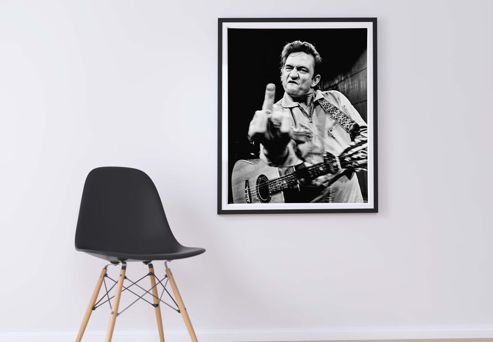 Johnny Cash Vintage Poster