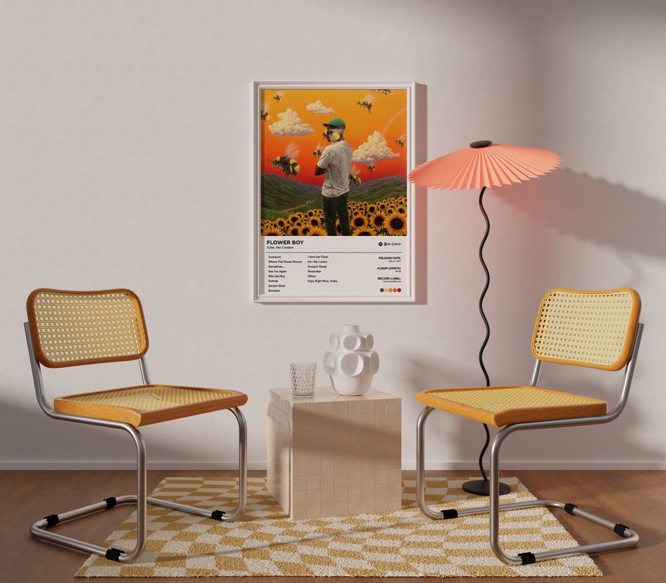 Flower Boy - Tyler The Creator Album Poster