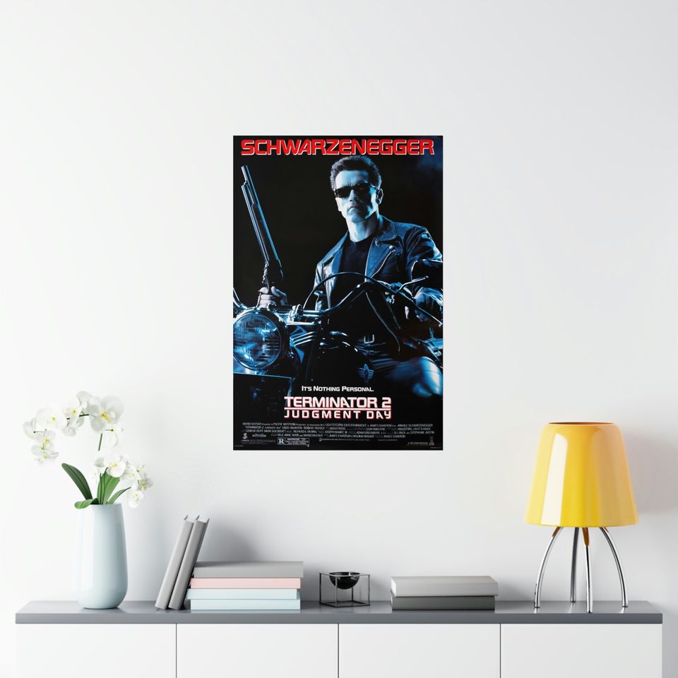 Terminator 2 Judgment Day / Premium Matte vertical poster