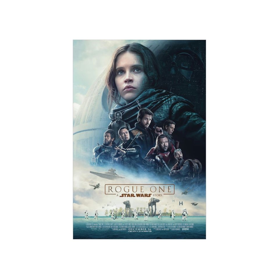Rogue One Star Wars Poster / Premium Matte vertical poster