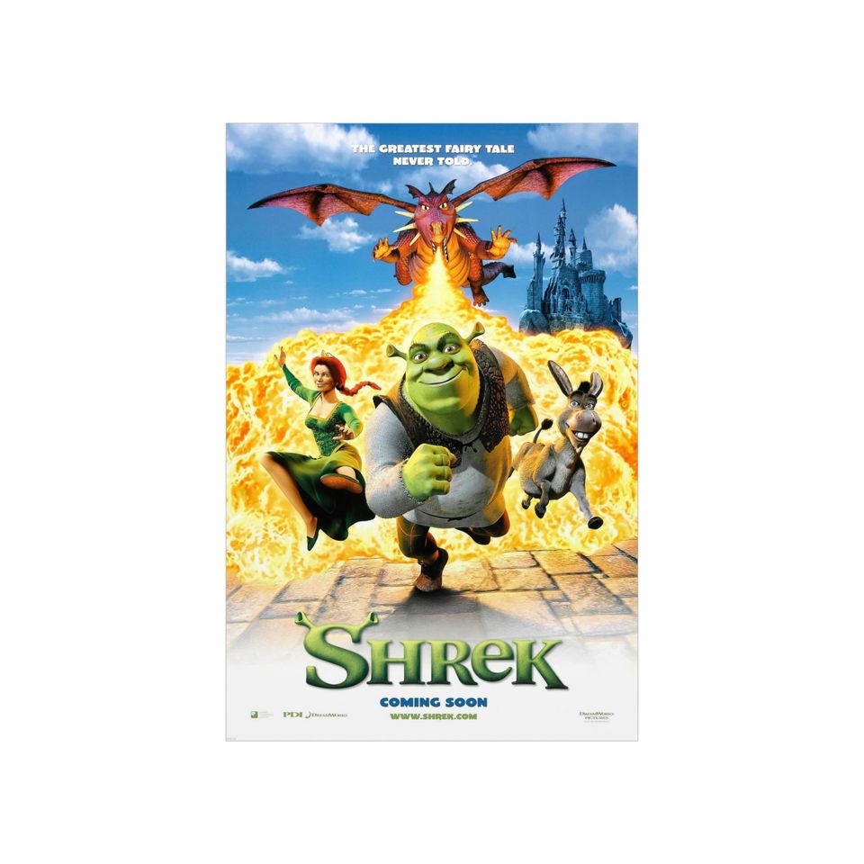 Shrek Poster / Premium Matte vertical poster