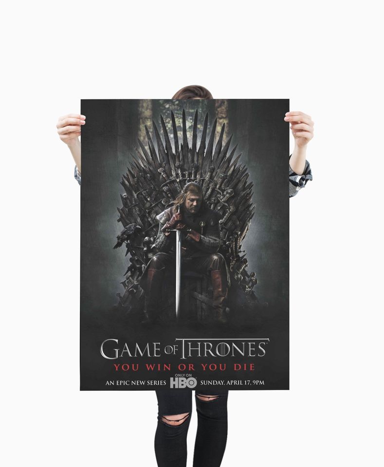 Game Of Thrones Poster / Premium Matte vertical poster