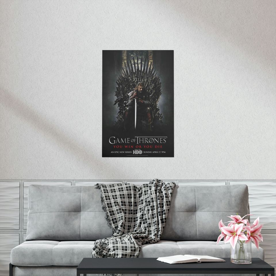 Game Of Thrones Poster / Premium Matte vertical poster