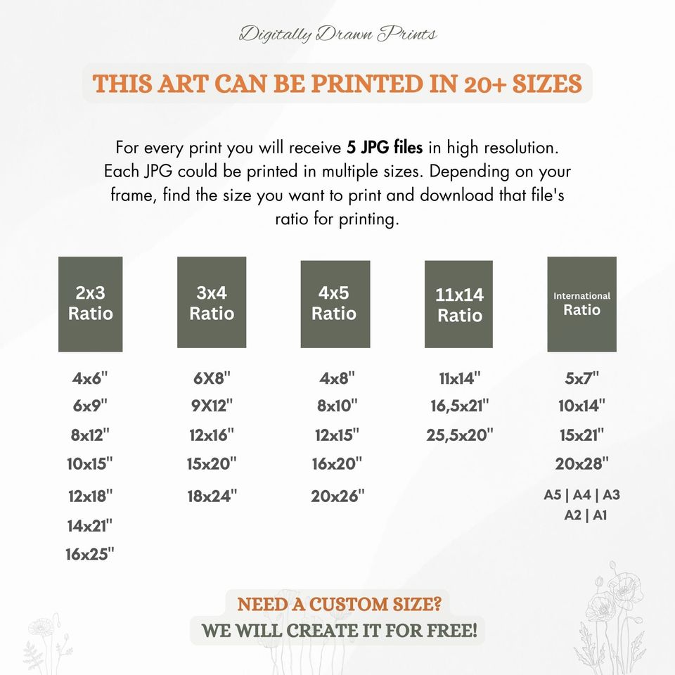 Moody Christmas Tree Print, Vintage Christmas Decor