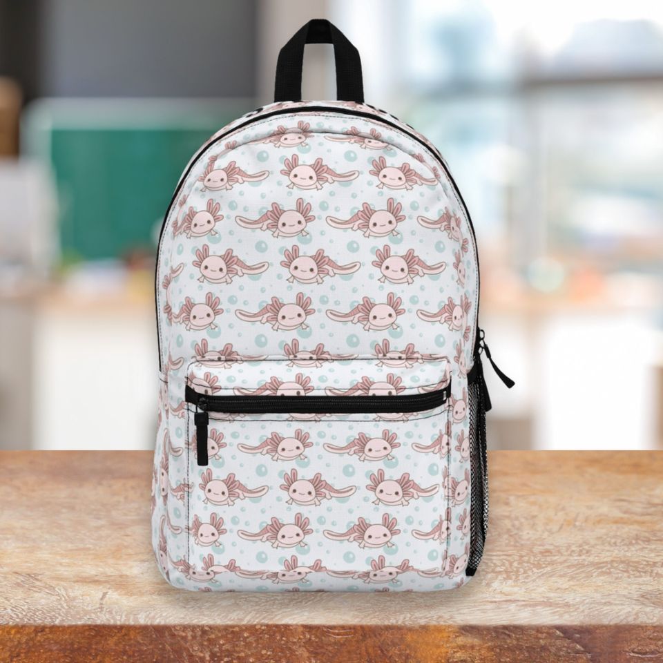Axolotl Questions Backpack