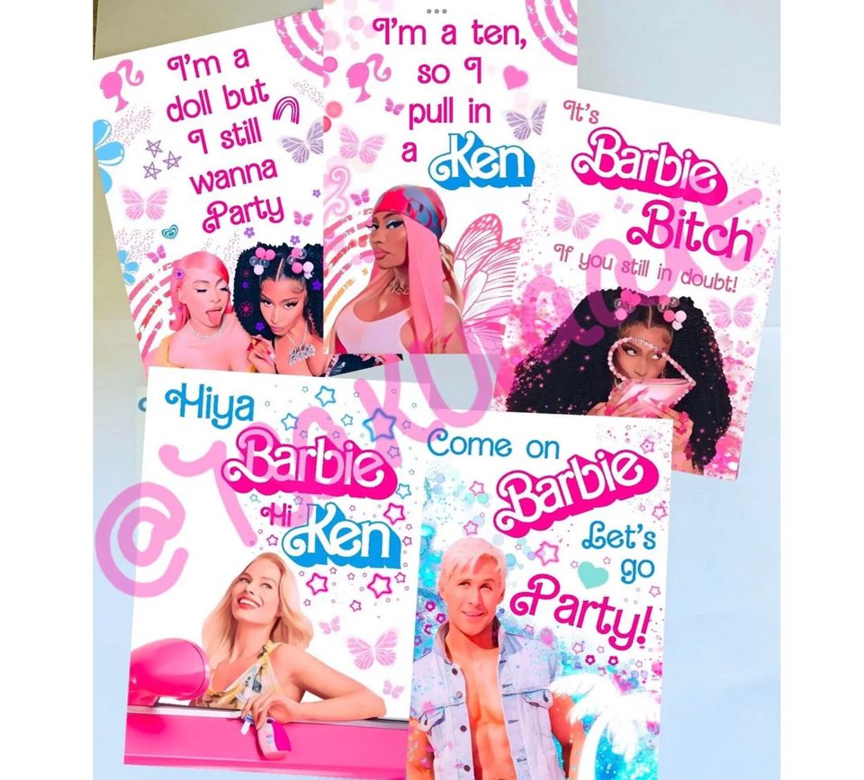 Nicki Minaj Barb world lyrics Vertical Poster