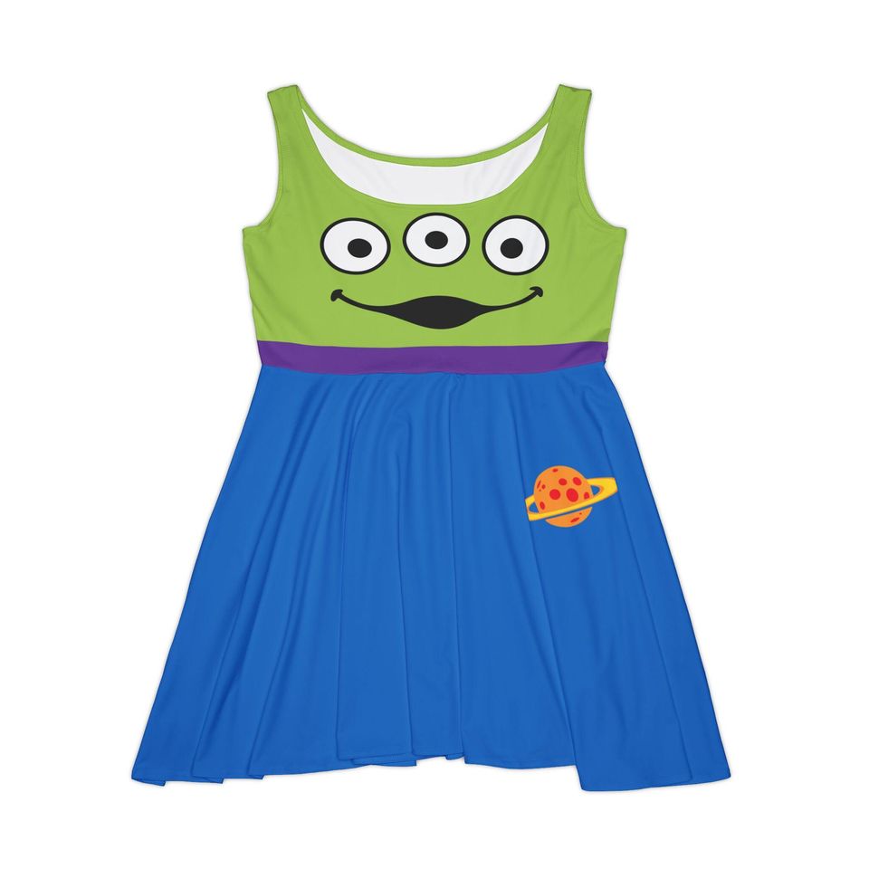 Alien Toy Running, Half Marathon Costume/Skater Dress