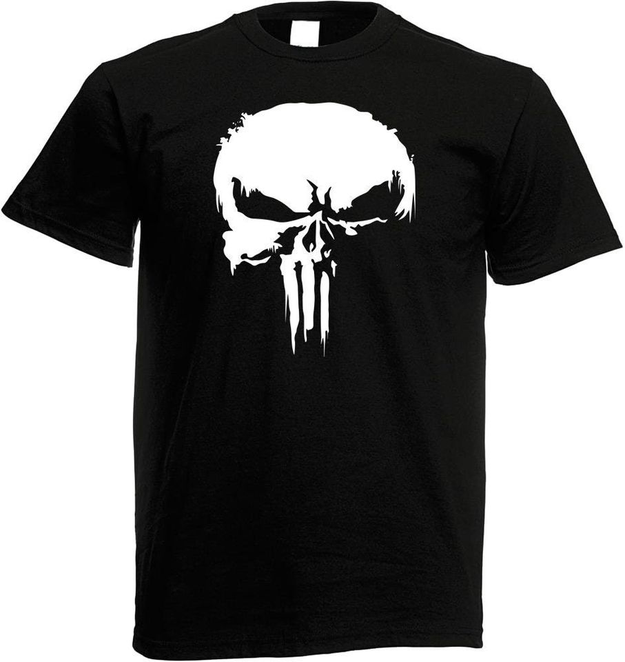 Punisher, T-Shirt black / black
