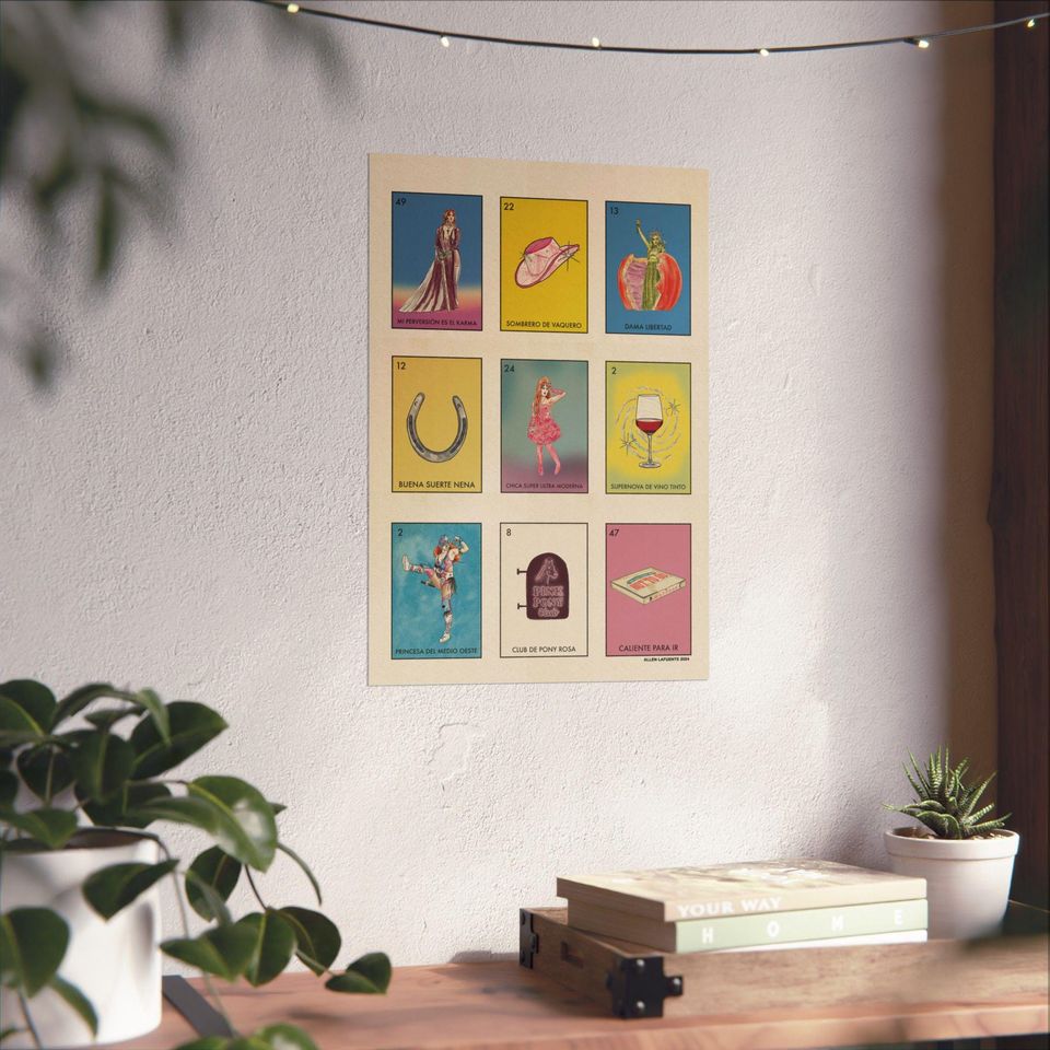 Chapell Roan Loteria Midwest Princess Poster