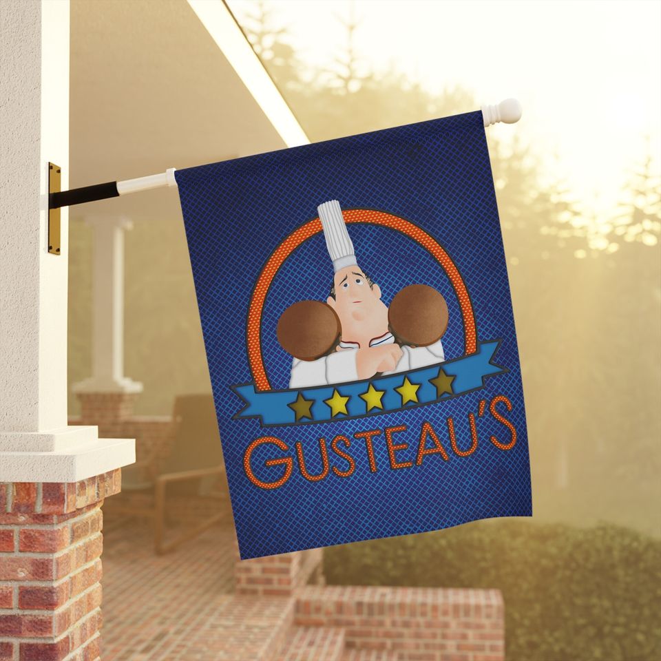 Disney Ratatouille Unique Garden Flag