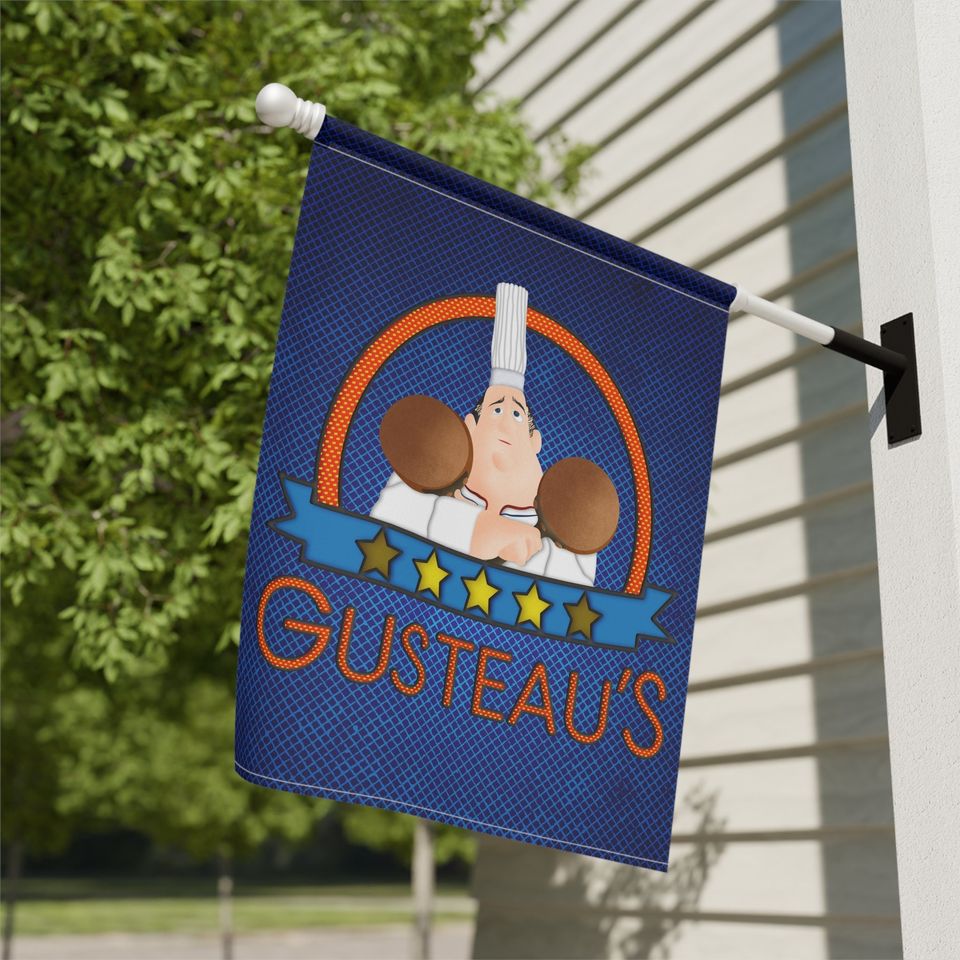 Disney Ratatouille Unique Garden Flag