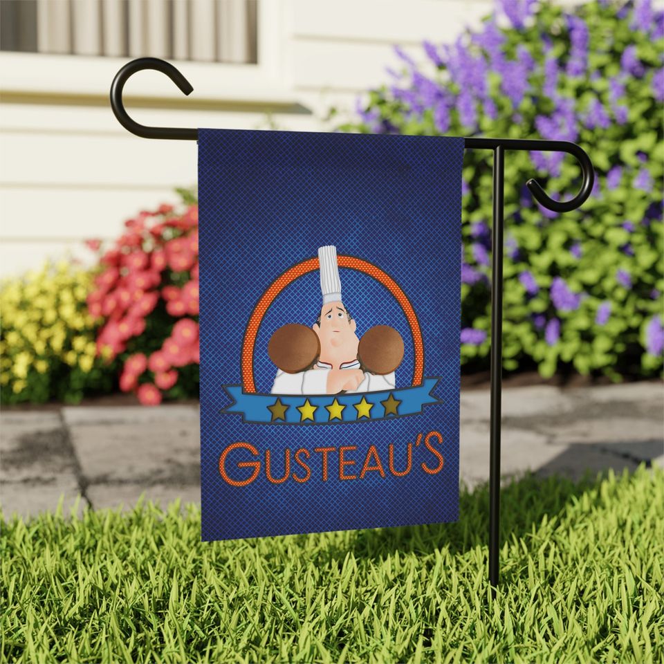 Disney Ratatouille Unique Garden Flag