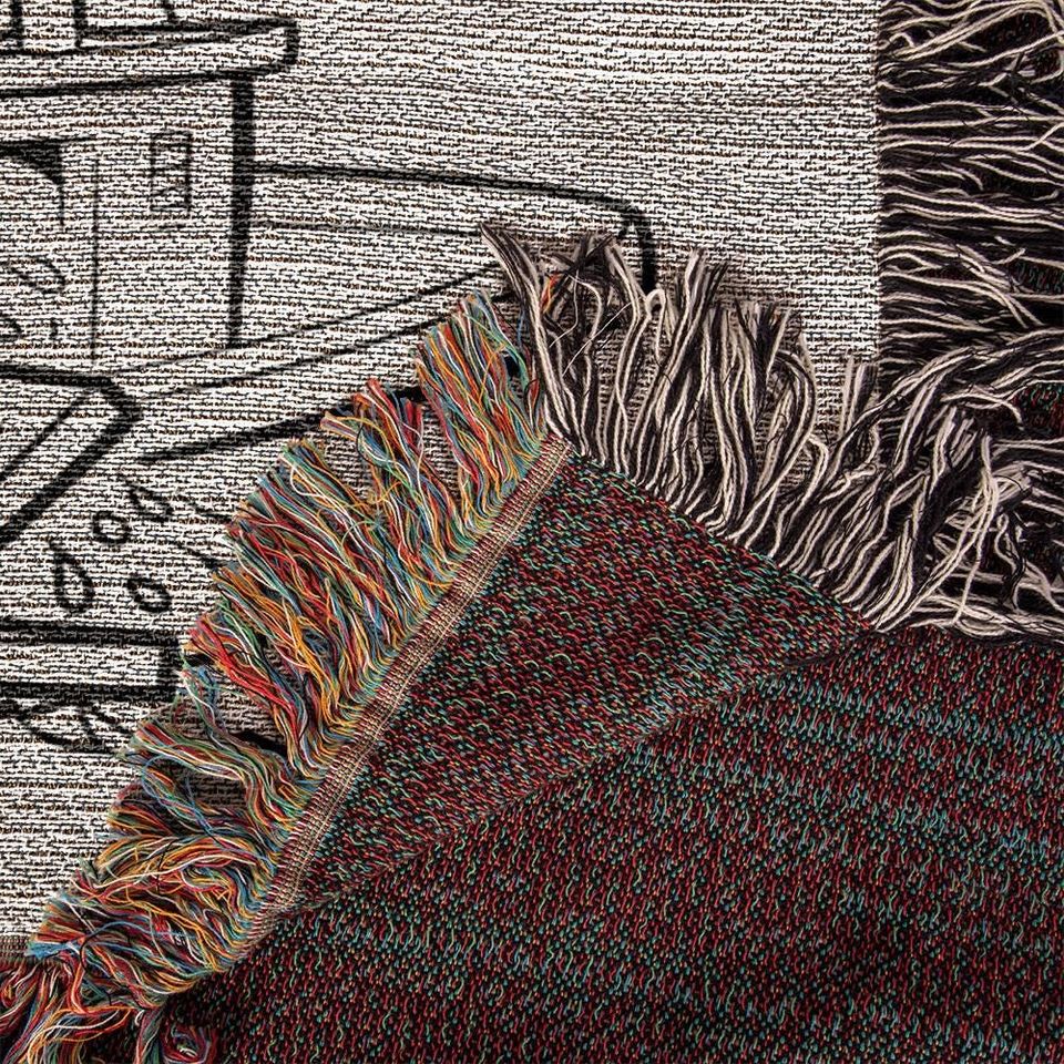 Steamboat Willie Heirloom Woven Blanket