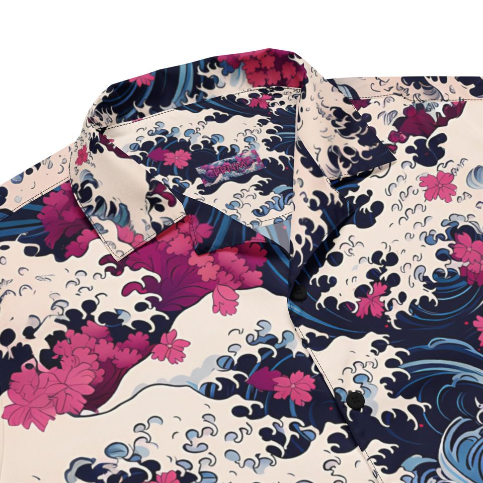 Premium Lightweight Button-Up Shirt "Deep Blue"