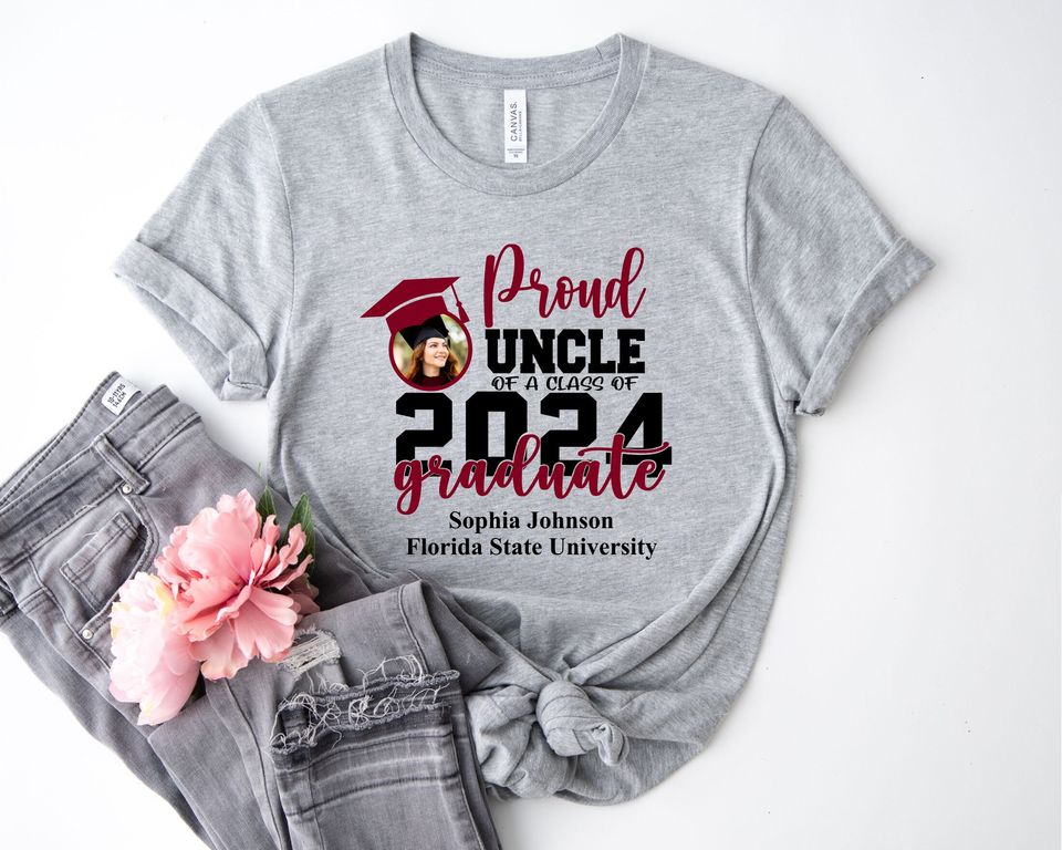 Personalized 2024 Garduation Matching Shirt, Personalized Graduation Shirt